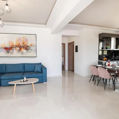 Destino Luxury Retreats - Large Pool - Near Rethymno City דירה *